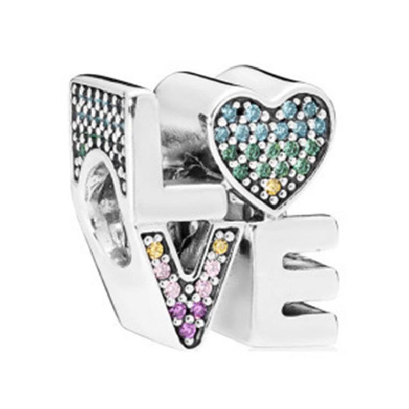 MOQ 2 pcs Colorful Unicorn Big Hole European Beads or Charms 46 Styles To Choose