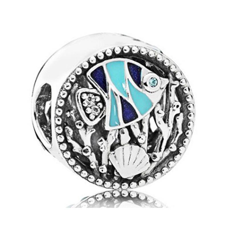 MOQ 2 pcs Colorful Unicorn Big Hole European Beads or Charms 46 Styles To Choose