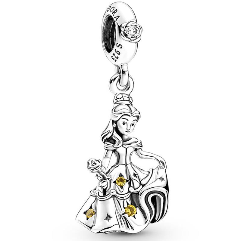 MOQ 2 pcs Cartoon Big Hole European Charms 19 Styles To Choose