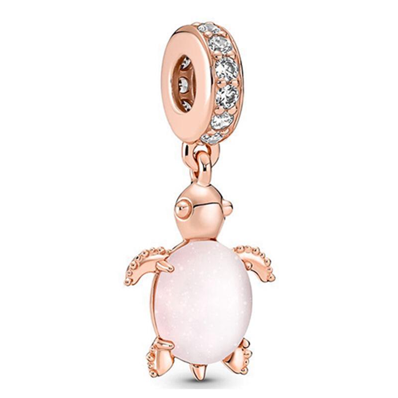 MOQ 2 pcs Frog Sea Animals Big Hole European Beads or Charms 45 Styles To Choose