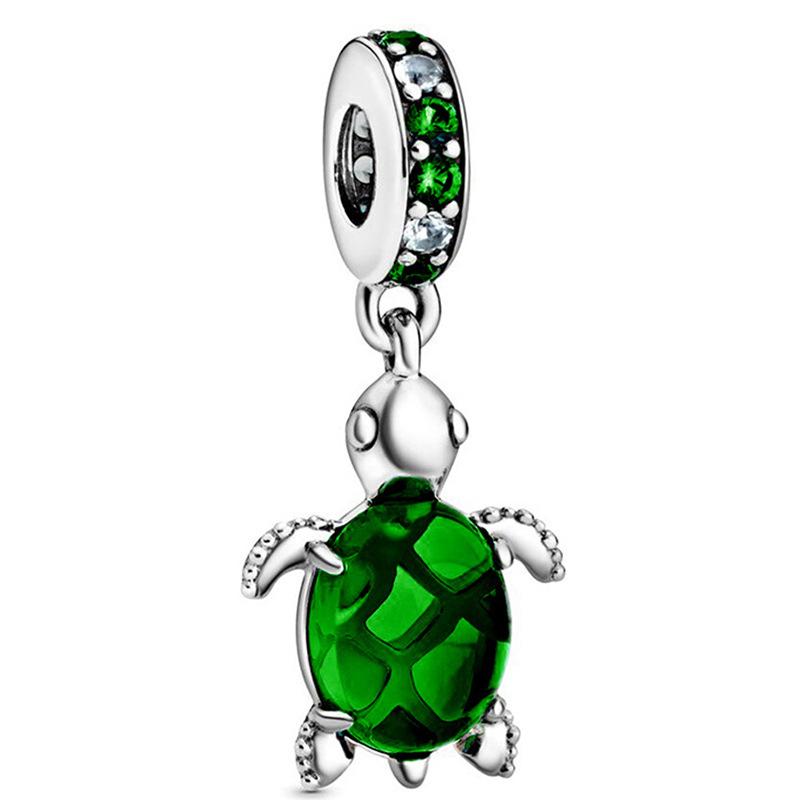 MOQ 2 pcs Frog Sea Animals Big Hole European Beads or Charms 45 Styles To Choose