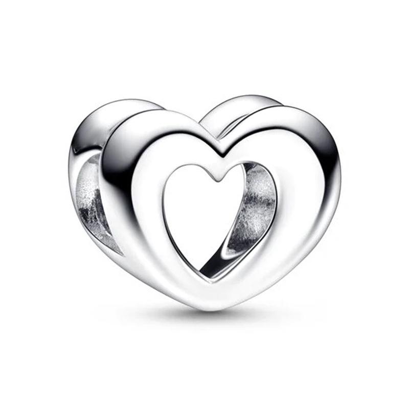 MOQ 2 pcs Romantic Love Tag Numbers Big Hole European Beads or Charms 45 Styles To Choose