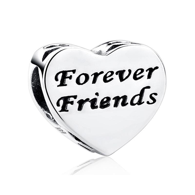 MOQ 2 pcs Romantic Love Tag Numbers Big Hole European Beads or Charms 45 Styles To Choose