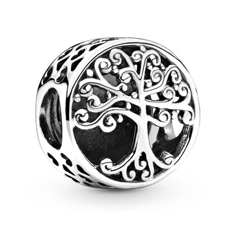 MOQ 2 pcs Romantic Love Tag Numbers Big Hole European Beads or Charms 45 Styles To Choose