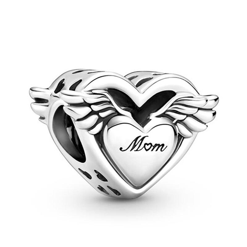 MOQ 2 pcs Romantic Love Tag Numbers Big Hole European Beads or Charms 45 Styles To Choose