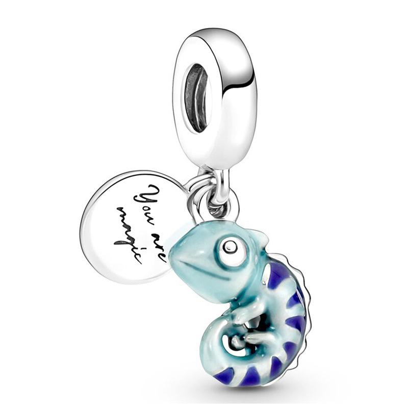 MOQ 2 pcs Sea Blue Big Hole European Beads or Charms 45 Styles To Choose