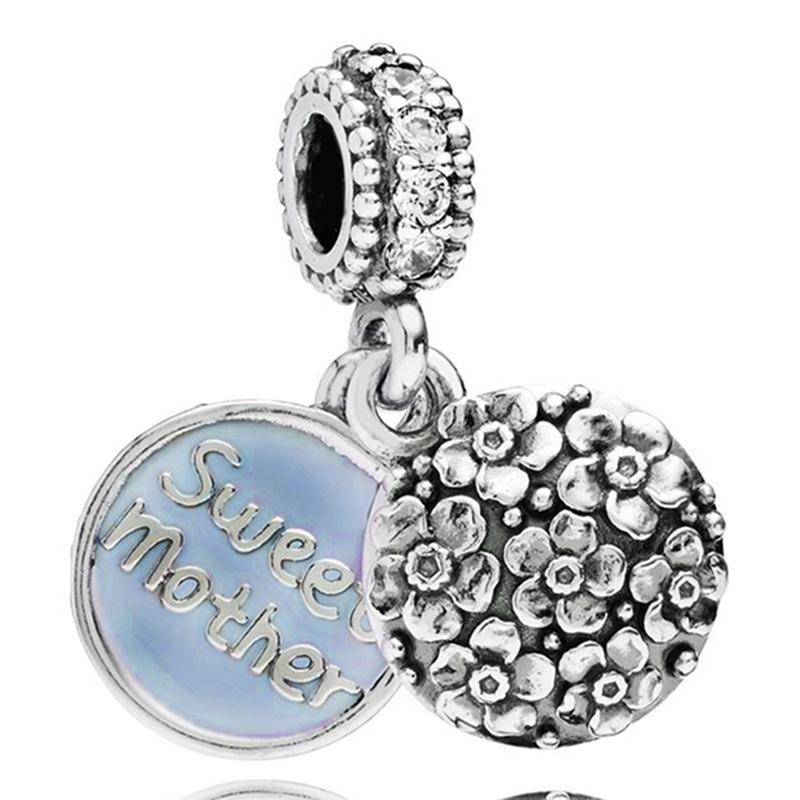 MOQ 2 pcs Sea Blue Big Hole European Beads or Charms 45 Styles To Choose