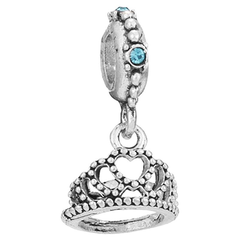 MOQ 2 pcs Sea Blue Big Hole European Beads or Charms 45 Styles To Choose