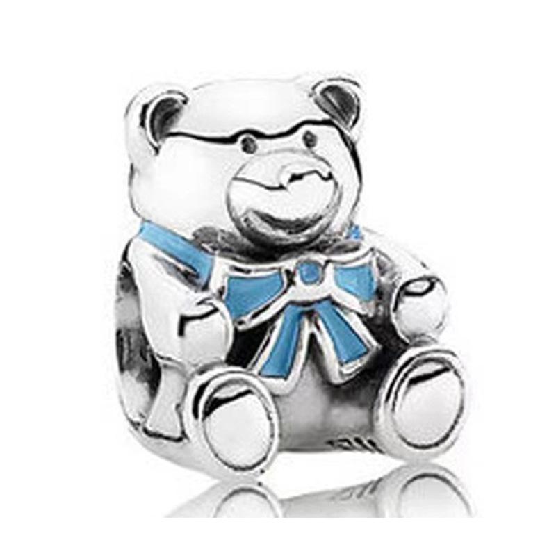 MOQ 2 pcs Sea Blue Big Hole European Beads or Charms 45 Styles To Choose