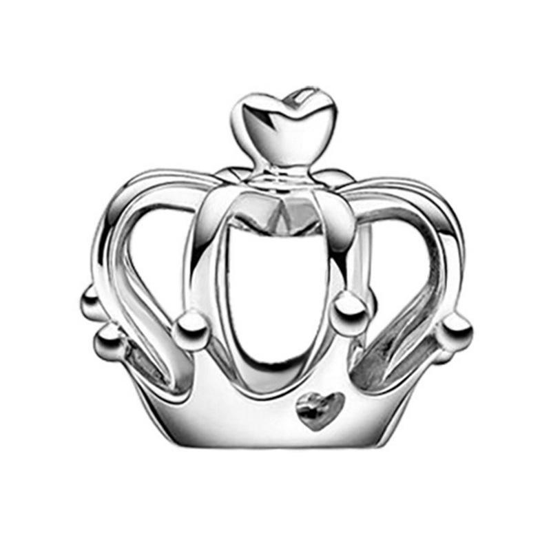 MOQ 2 pcs Hollow Heart Big Hole European Beads or Charms 45 Styles To Choose