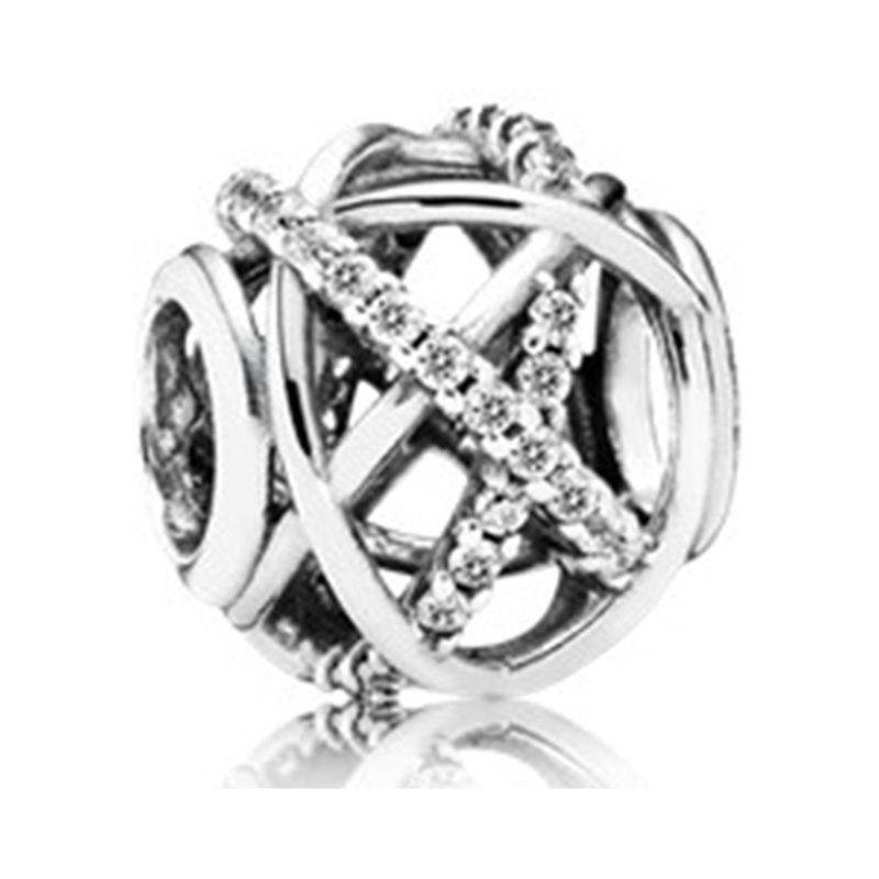 MOQ 2 pcs Hollow Heart Big Hole European Beads or Charms 45 Styles To Choose