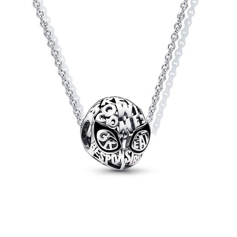 MOQ 2 pcs Big Hole European Beads or Charms Necklaces