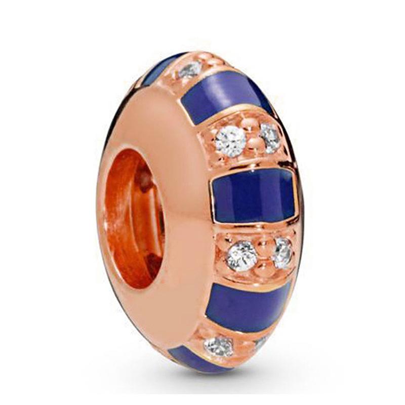 MOQ 2 pcs Rose Golden Big Hole European Beads or Charms 45 Styles To Choose