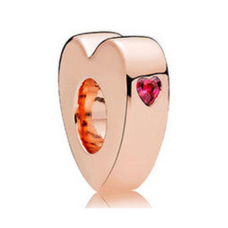MOQ 2 pcs Rose Golden Big Hole European Beads or Charms 45 Styles To Choose