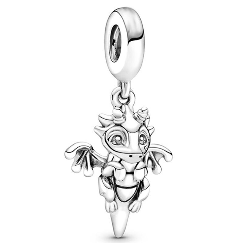 MOQ 2 pcs Animal Big Hole European Beads or Charms 45 Styles To Choose