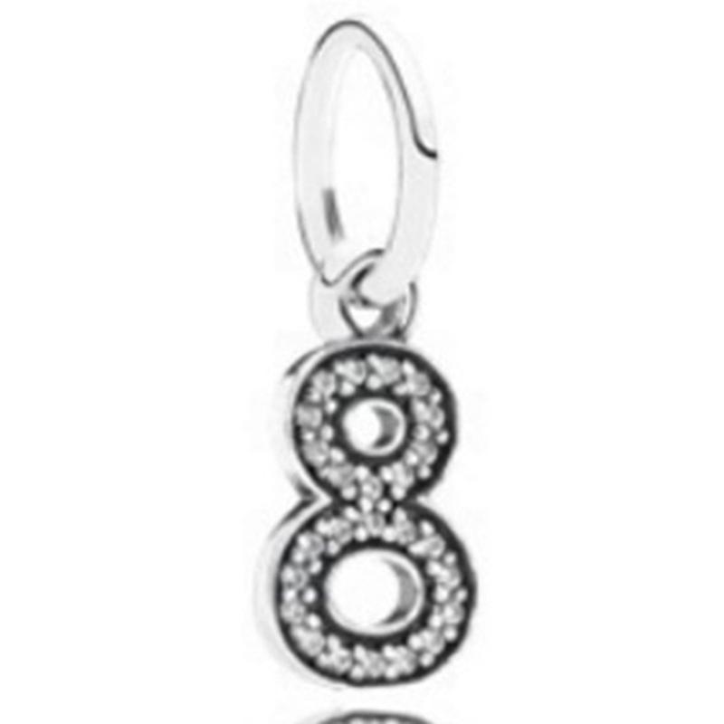 MOQ 2 pcs Digital Constellation Big Hole European Beads or Charms 45 Styles To Choose
