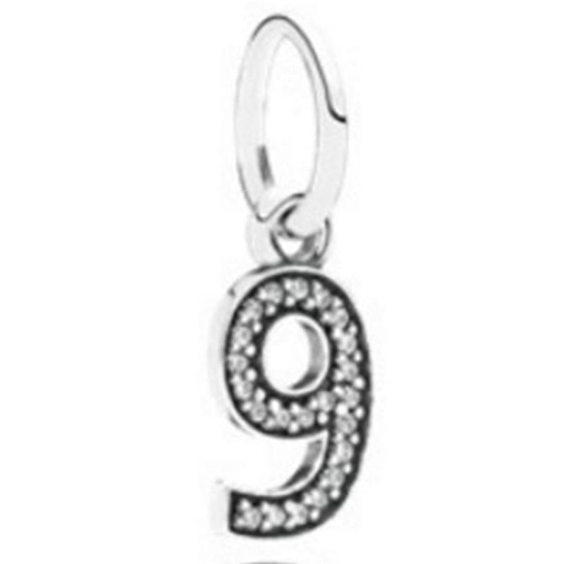 MOQ 2 pcs Digital Constellation Big Hole European Beads or Charms 45 Styles To Choose