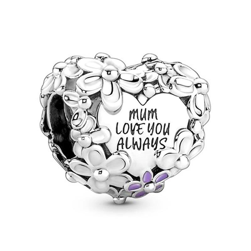 MOQ 2 pcs Purple Big Hole European Beads or Charms 45 Styles To Choose