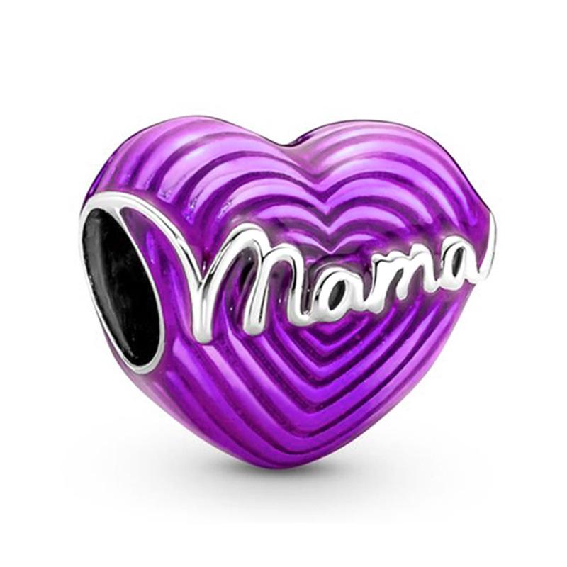 MOQ 2 pcs Purple Big Hole European Beads or Charms 45 Styles To Choose