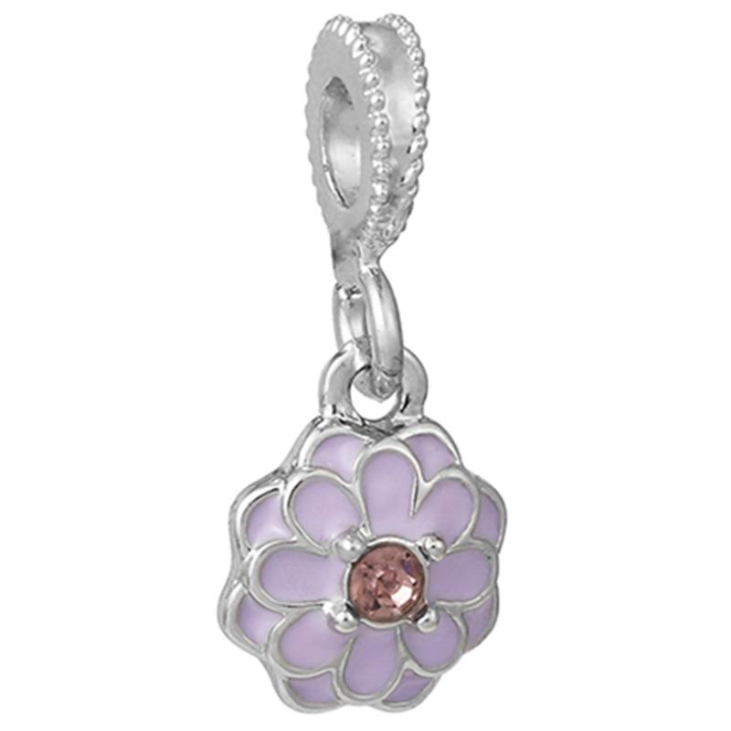 MOQ 2 pcs Purple Big Hole European Beads or Charms 45 Styles To Choose