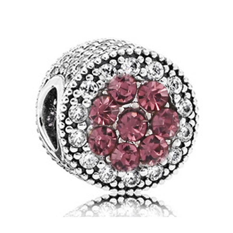 MOQ 2 pcs Purple Big Hole European Beads or Charms 45 Styles To Choose