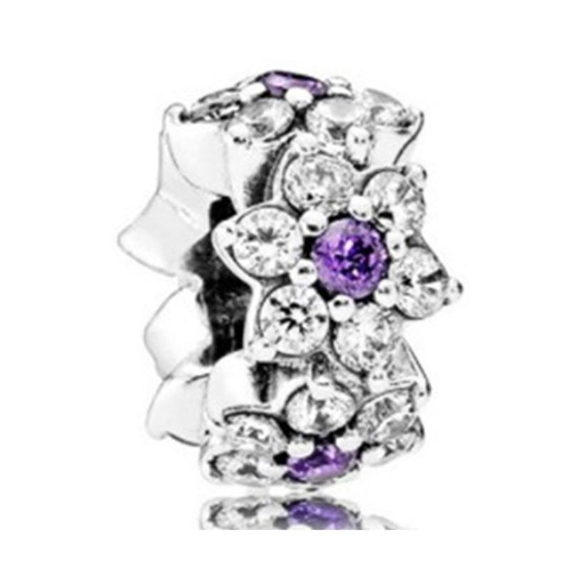MOQ 2 pcs Purple Big Hole European Beads or Charms 45 Styles To Choose