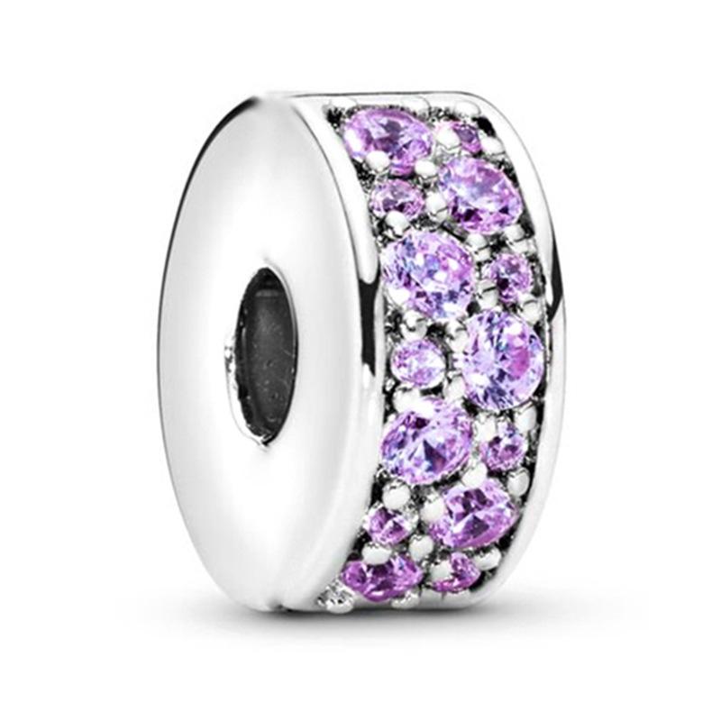 MOQ 2 pcs Purple Big Hole European Beads or Charms 45 Styles To Choose