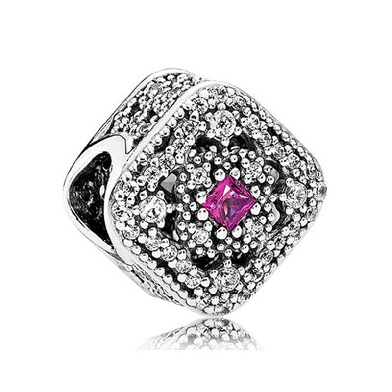 MOQ 2 pcs Purple Big Hole European Beads or Charms 45 Styles To Choose