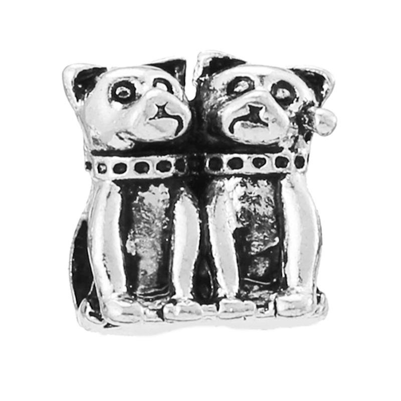 MOQ 2 pcs Animal Big Hole European Beads or Charms 45 Styles To Choose