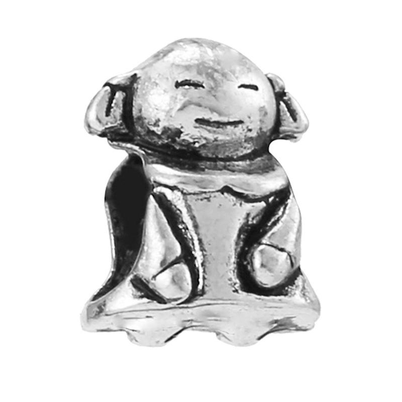 MOQ 2 pcs Animal Big Hole European Beads or Charms 45 Styles To Choose