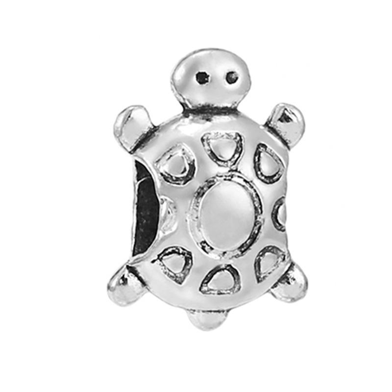MOQ 2 pcs Animal Big Hole European Beads or Charms 45 Styles To Choose