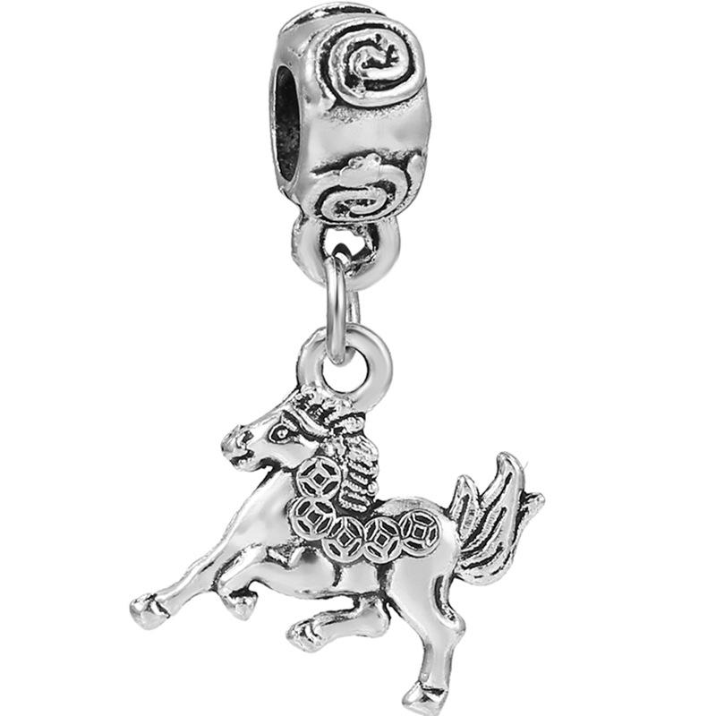 MOQ 2 pcs Animal Big Hole European Beads or Charms 45 Styles To Choose
