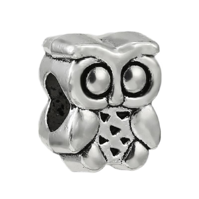 MOQ 2 pcs Animal Big Hole European Beads or Charms 45 Styles To Choose