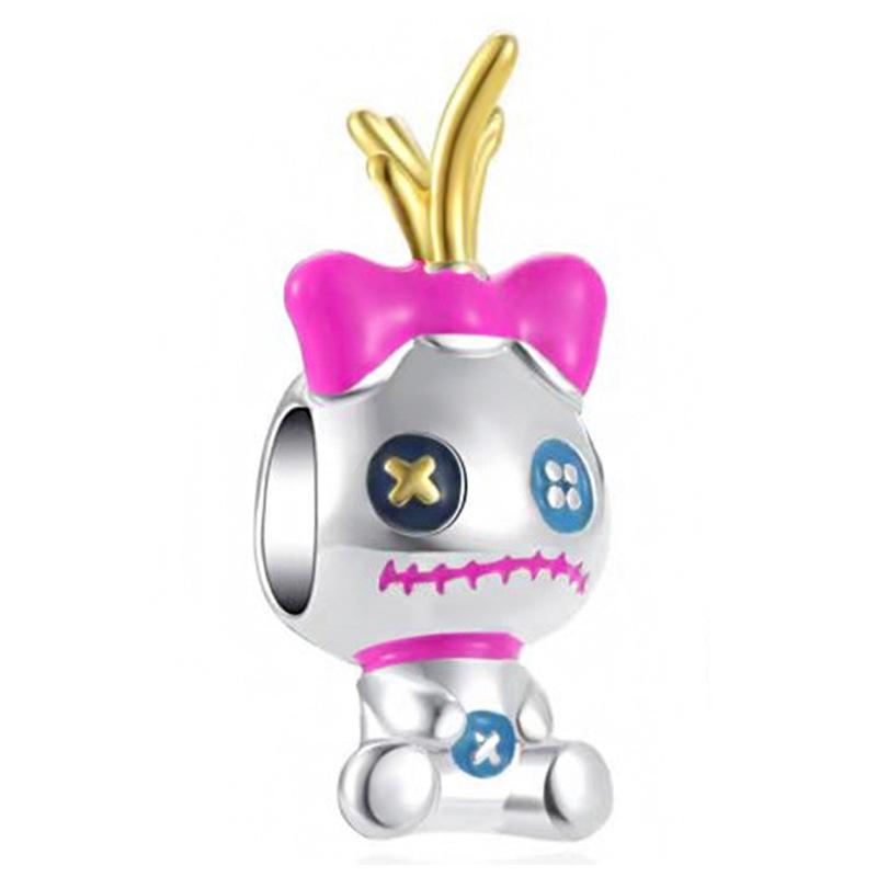 MOQ 5 pcs Cartoon Big Hole European Beads or Charms 14 Styles To Choose