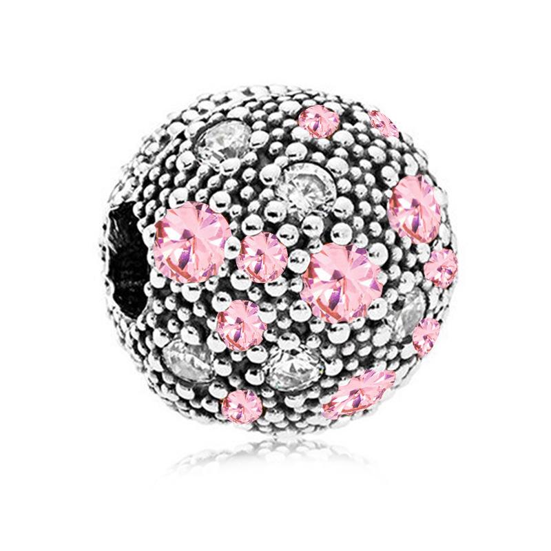 MOQ 2 pcs Heart Big Hole European Beads or Charms 40 Styles To Choose