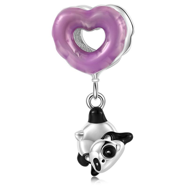 MOQ 2 pcs Heart Big Hole European Beads or Charms 40 Styles To Choose