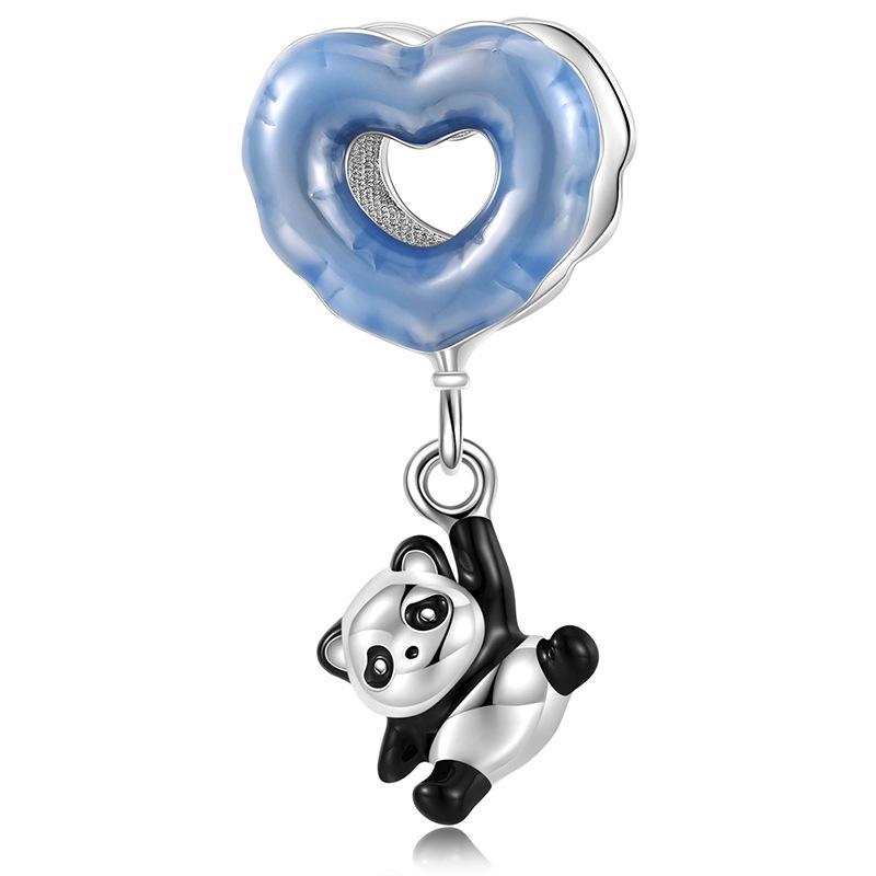 MOQ 2 pcs Heart Big Hole European Beads or Charms 40 Styles To Choose