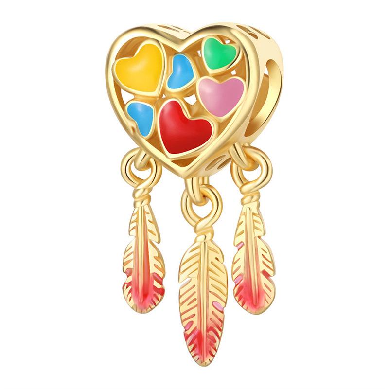 MOQ 2 pcs Cartoon Big Hole European Beads or Charms 35 Styles To Choose
