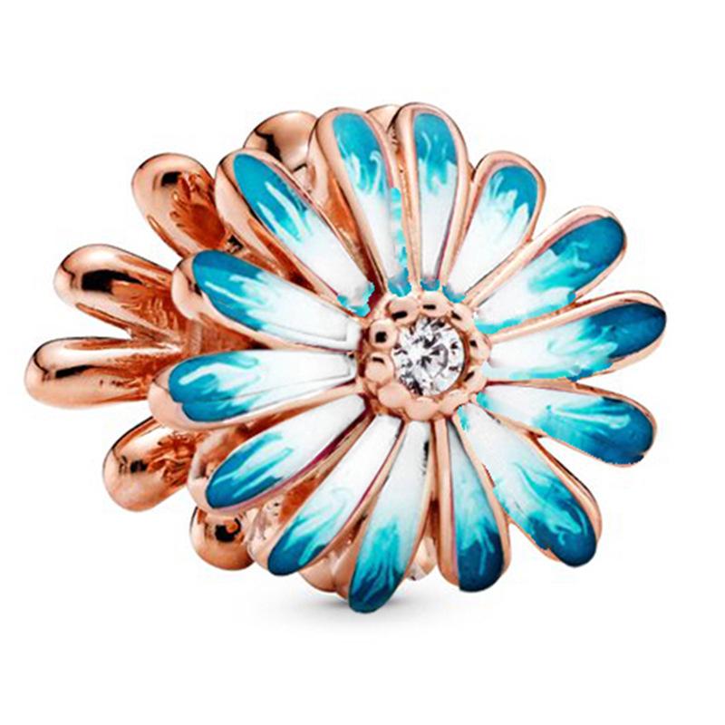 MOQ 2 pcs Flower Big Hole European Beads or Charms 21 Styles To Choose