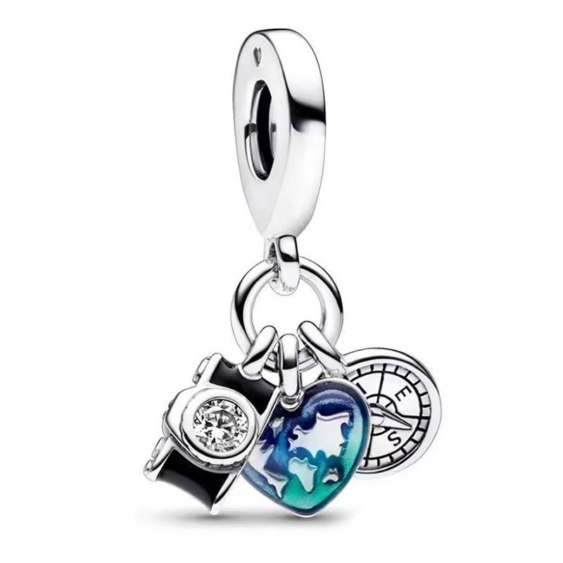 MOQ 2 pcs Big Hole European Beads or Charms 37 Styles To Choose