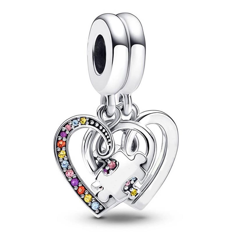 MOQ 2 pcs Big Hole European Beads or Charms 37 Styles To Choose