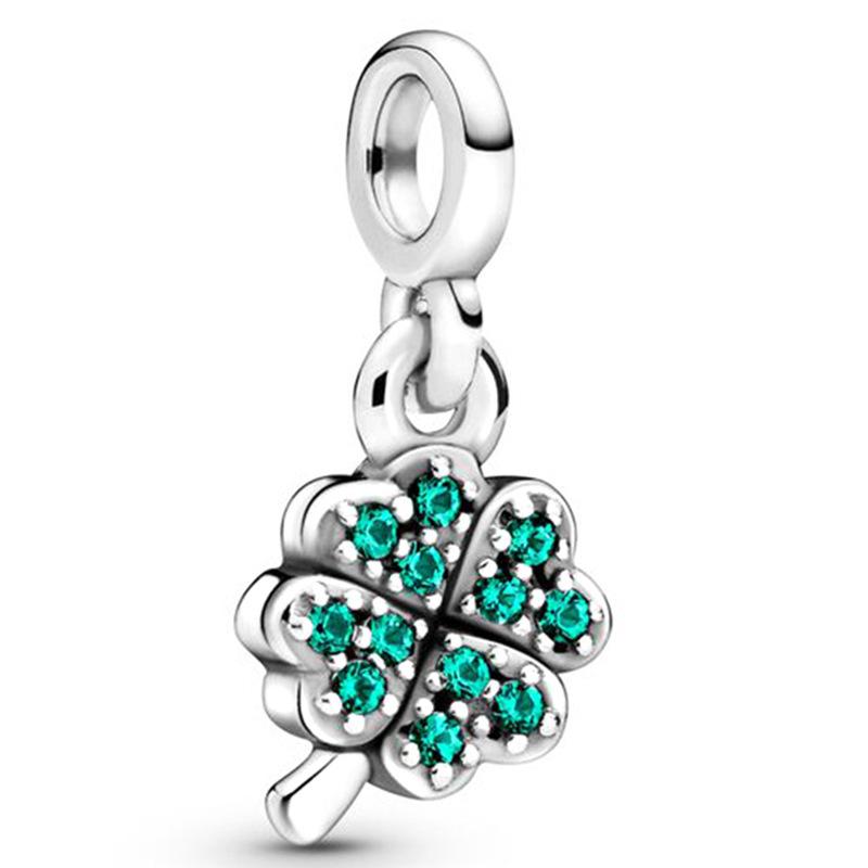 MOQ 2 pcs Green Big Hole European Beads or Charms 45 Styles To Choose