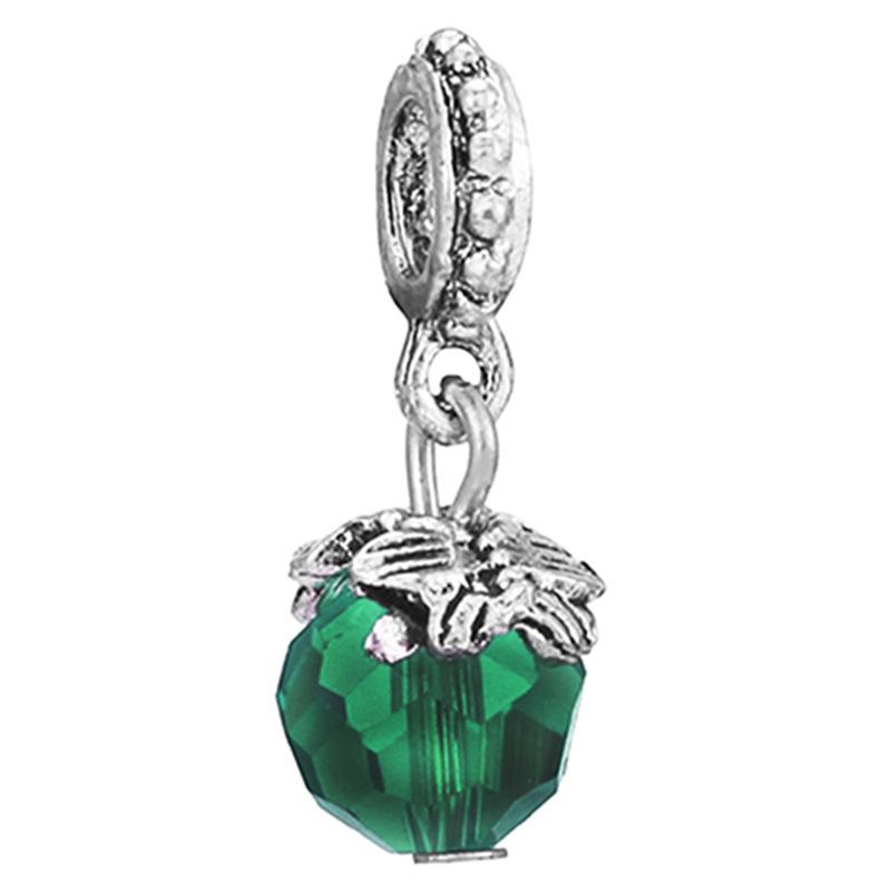MOQ 2 pcs Green Big Hole European Beads or Charms 45 Styles To Choose
