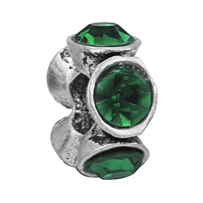MOQ 2 pcs Green Big Hole European Beads or Charms 45 Styles To Choose