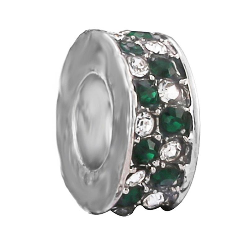 MOQ 2 pcs Green Big Hole European Beads or Charms 45 Styles To Choose