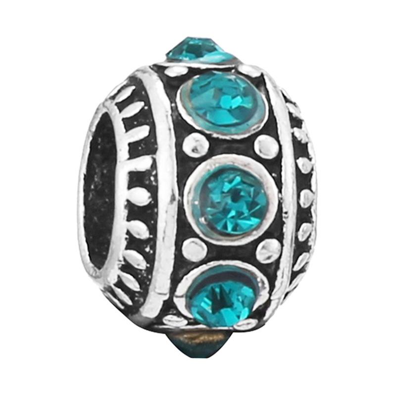 MOQ 2 pcs Green Big Hole European Beads or Charms 45 Styles To Choose