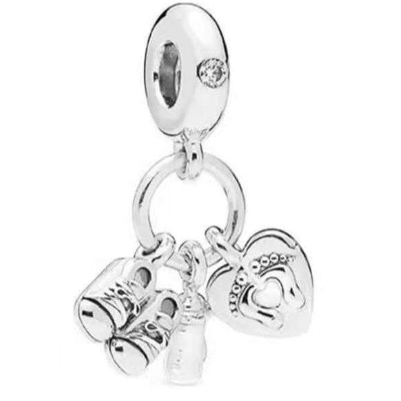 MOQ 2 pcs Big Hole European Beads or Charms 50 Styles To Choose