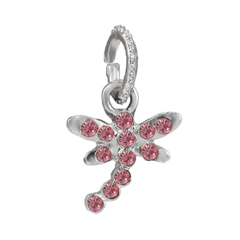 MOQ 2 pcs Pink Big Hole European Beads or Charms 36 Styles To Choose