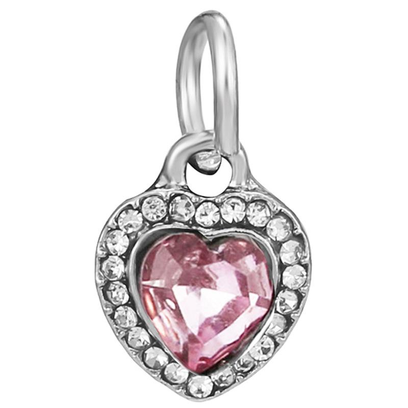 MOQ 2 pcs Pink Big Hole European Beads or Charms 36 Styles To Choose
