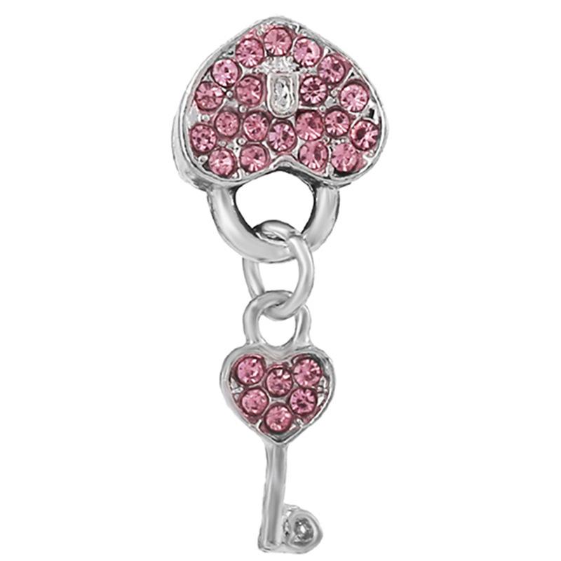MOQ 2 pcs Pink Big Hole European Beads or Charms 36 Styles To Choose